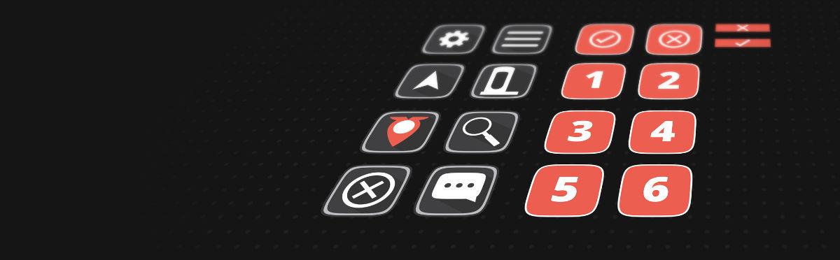 Showcase of the different icons I made for the TeslaNow project